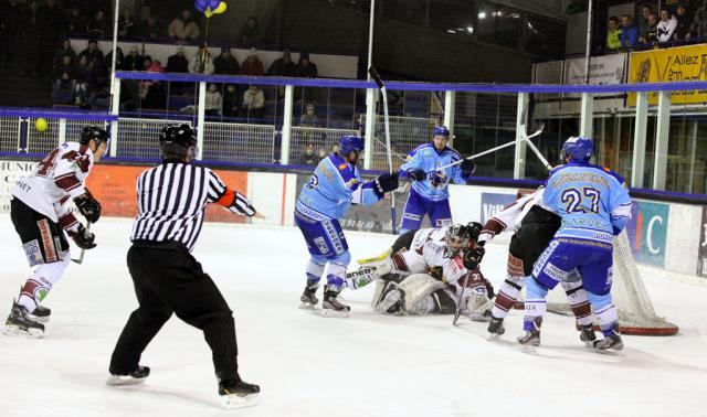 Photo hockey Ligue Magnus - LM Playoffs : 1er tour, match 4 : Villard-de-Lans vs Morzine-Avoriaz - Triste fin ! 