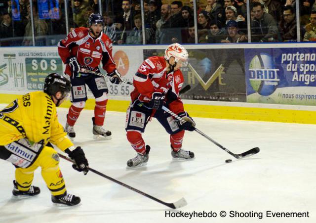 Photo hockey Ligue Magnus - LM Playoffs : Finale, match 2 : Angers  vs Rouen - Rouen prend une option