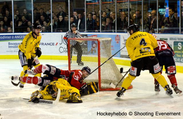 Photo hockey Ligue Magnus - LM Playoffs : Finale, match 5 : Angers  vs Rouen - Angers renverse la srie