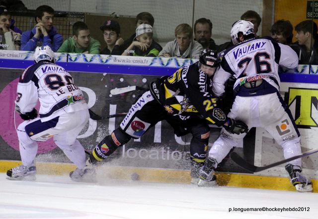 Photo hockey Ligue Magnus - LM playoffs : finale, match 5 : Rouen vs Grenoble  - Les Dragons matres  domicile !