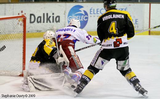 Photo hockey Ligue Magnus - Play-off : 1/4 de finale, match 2 : Rouen vs Epinal  - Rouen haut la main !
