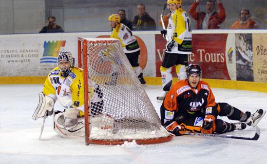 Photo hockey Ligue Magnus - Play-off : 1er tour, match 1 : Tours  vs Strasbourg  - Logique respecte