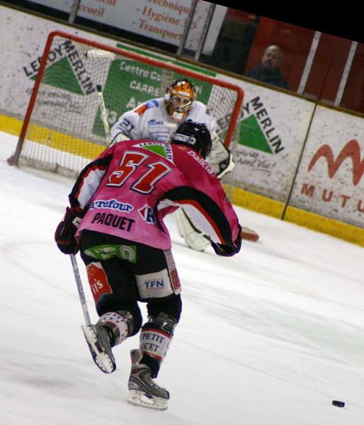 Photo hockey Ligue Magnus - Play-off : 1er tour, match 3 : Amiens  vs Dijon  - Les Gothiques en patron