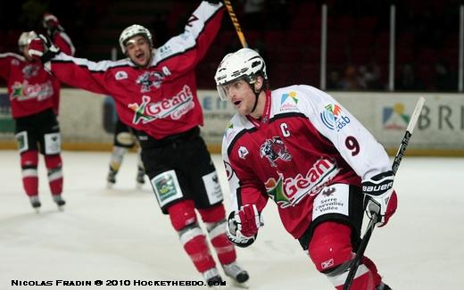 Photo hockey Ligue Magnus - Play-off Ligue Magnus : 1/4 de finale, match 2 : Brianon  vs Strasbourg  - Galerie photos