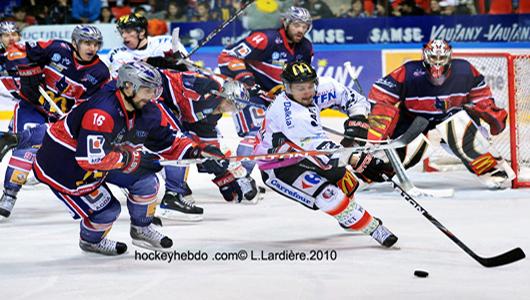Photo hockey Ligue Magnus - Play-off Ligue Magnus : 1/4 de finale, match 4 : Grenoble  vs Amiens  - Grenoble  se qualifie pour les demis !