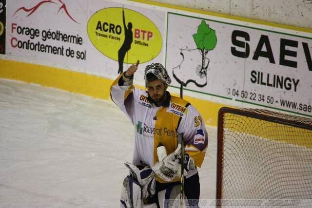 Photo hockey Ligue Magnus - Play-off Ligue Magnus :1er tour, match 1 : Chamonix  vs Dijon  - Premier round pour les Chamois