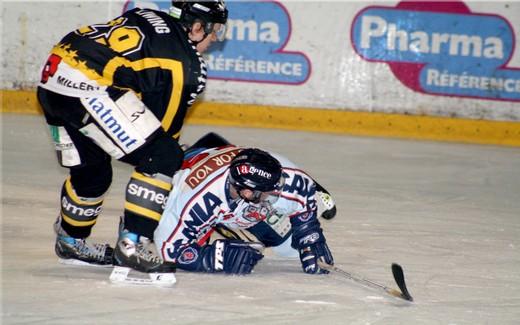 Photo hockey Ligue Magnus - PO 1/2 match 1 : Rouen vs Angers  - Les Dragons tranquilles