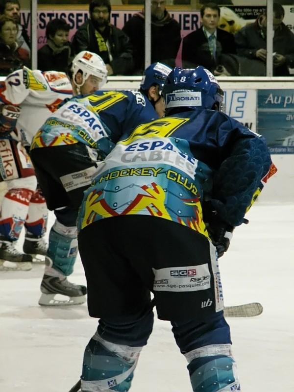 Photo hockey Ligue Magnus - PO 1er tour match 2 : Dijon  vs Epinal  - Un aller pour la Normandie