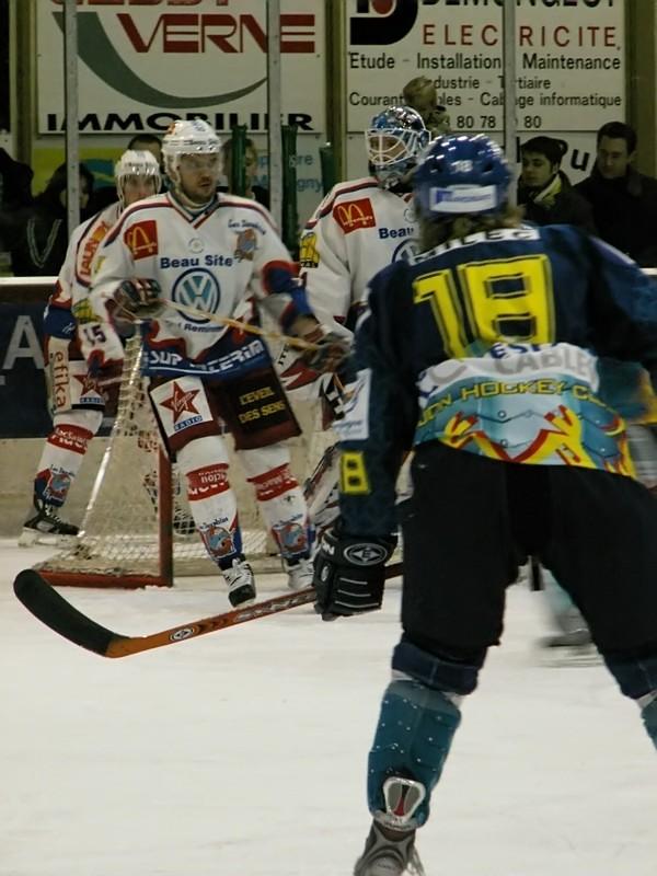 Photo hockey Ligue Magnus - PO 1er tour match 2 : Dijon  vs Epinal  - Un aller pour la Normandie