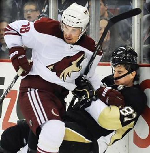 Photo hockey NHL : National Hockey League - AHL - NHL : National Hockey League - AHL - LNH: Crosby dramatique?