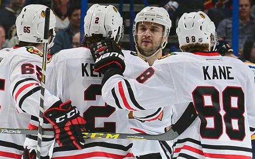 Photo hockey NHL : National Hockey League - AHL - NHL : National Hockey League - AHL - NHL : Chicago revient sur Saint Louis.