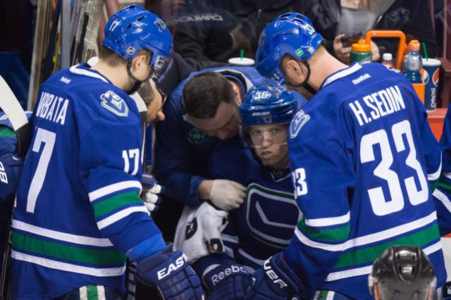 Photo hockey NHL : National Hockey League - AHL - NHL : National Hockey League - AHL - NHL : Frayeur pour Hansen