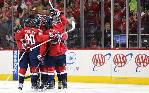 Photo hockey NHL : National Hockey League - AHL - NHL : National Hockey League - AHL - NHL : Les Capitals sont en vie