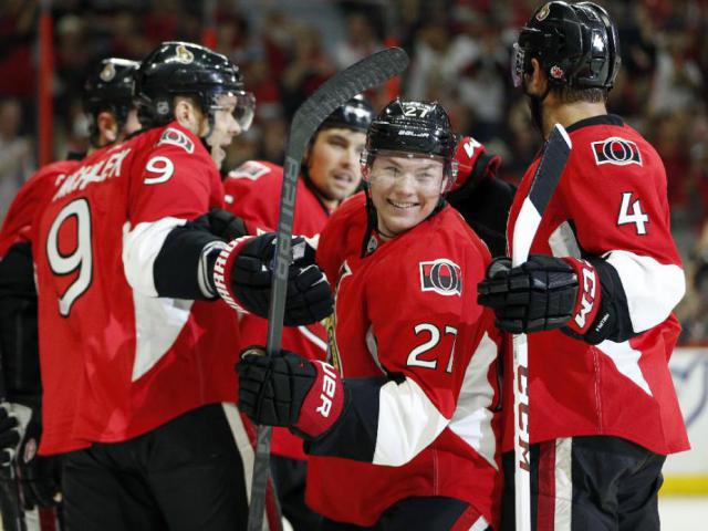 Photo hockey NHL : National Hockey League - AHL - NHL : National Hockey League - AHL - NHL : Les Senators se sortent de l