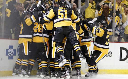 Photo hockey NHL : National Hockey League - AHL - NHL : National Hockey League - AHL - NHL : Pittsburgh, si proche du but