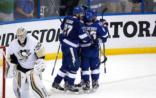 Photo hockey NHL : National Hockey League - AHL - NHL : National Hockey League - AHL - NHL : Tampa remet les pendules  l