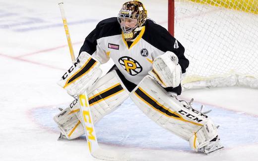 Photo hockey NHL : National Hockey League - AHL - NHL : National Hockey League - AHL - NHL : Zane McIntyre obtient un premier dpart