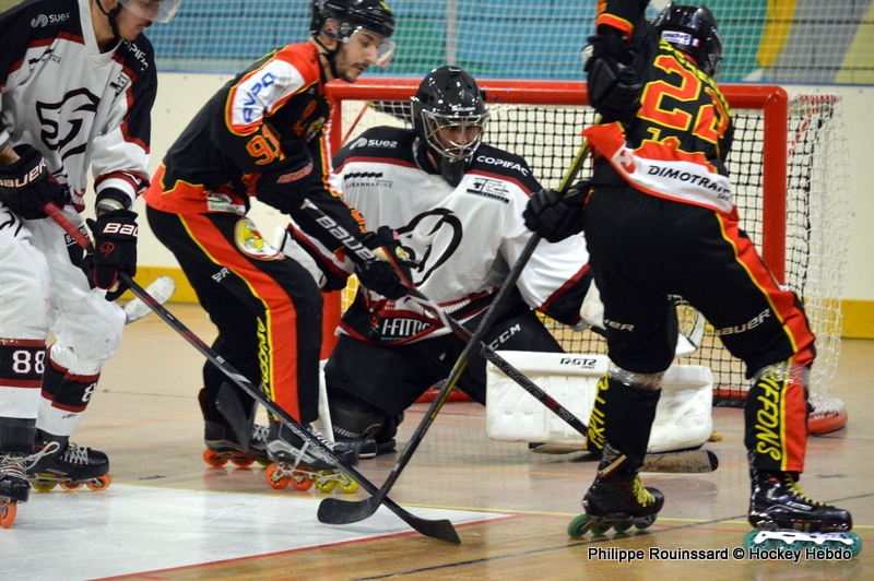 Photo hockey Roller Hockey - Roller Hockey - CDF Roller : Les Griffons en quarts