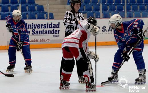 Photo hockey Roller Hockey - Roller Hockey - Mondial Roller - Les fminines en quart.