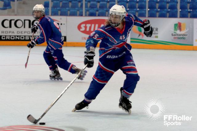 Photo hockey Roller Hockey - Roller Hockey - Mondial Roller - Les féminines en quart. Photo hockey Roller Hockey - Roller Hockey - Mondial Roller - Les féminines en quart.