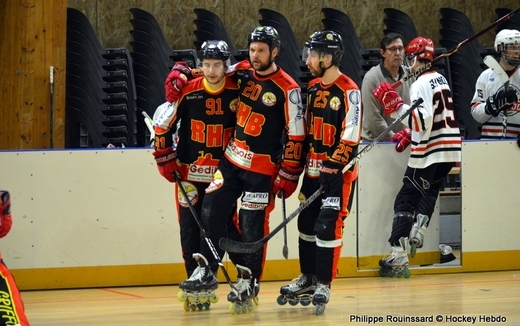 Photo hockey Roller Hockey - Roller Hockey - N1 : Laborieuse mais précieuse victoire