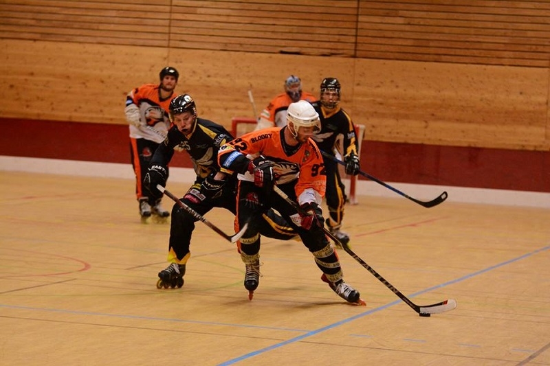 Photo hockey Roller Hockey - Roller Hockey - N2 : Les Bloody Tigers soffrent le leader