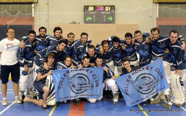 Photo hockey Roller Hockey - Roller Hockey - Roller : Les Dauphins de Villard-Bonnot , en finale oui mais...