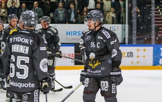 Photo hockey Suisse - National League -  : Gen�ve vs Bienne - Gen�ve en vert !