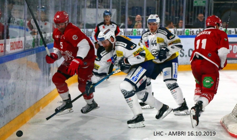 Photo hockey Suisse - National League -  : Lausanne vs Ambr-Piotta - Ambr fluide