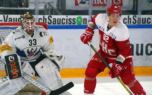 Photo hockey Suisse - National League -  : Lausanne vs Fribourg - Danielsson dlivre Lausanne