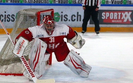 Photo hockey Suisse - National League -  : Lausanne vs Genve - 4 buts, mais plus de 90%