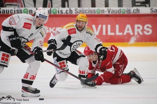 Photo hockey Suisse - National League -  : Lausanne vs Lugano - Lugano replace Lausanne