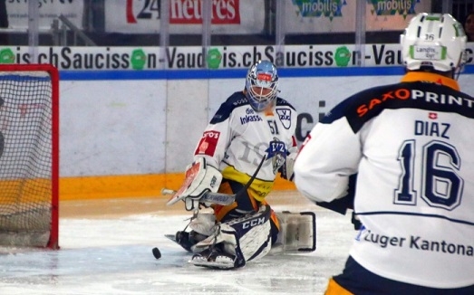 Photo hockey Suisse - National League -  : Lausanne vs Zug - 35 secondes