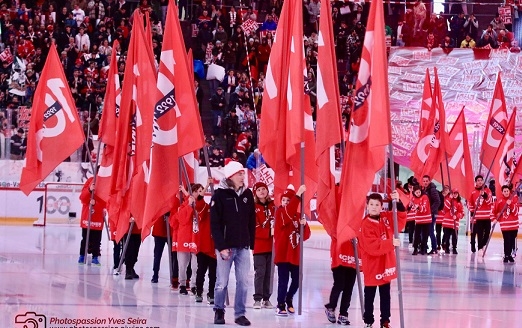 Photo hockey Suisse - National League -  : Lausanne vs Zürich - Lausanne termine bien son 100e