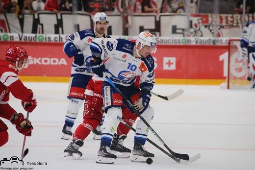 Photo hockey Suisse - National League -  : Lausanne vs Zrich - Zrich, juste devant