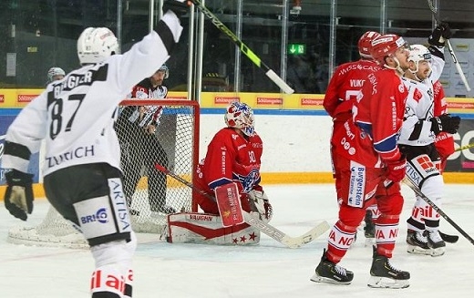 Photo hockey Suisse - National League -  : Lugano vs Rapperswil-Jona - Lugano maîtrise la première manche
