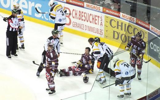 Photo hockey Suisse - National League - Suisse - National League : Genve (Genve-Servette HC) - Genve sombre  domicile