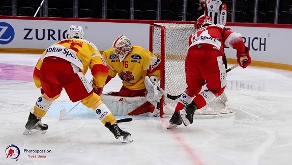 Photo hockey Suisse - SIHC / National Cup -  : Lausanne vs Bienne - Lausanne passe en 1/4 