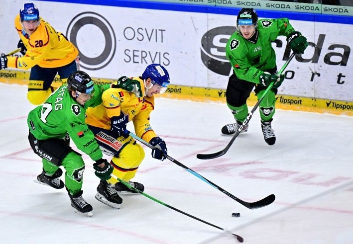 Photo hockey TELH - Tipsport Extraliga Ledn�ho Hokeje - TELH - Tipsport Extraliga Ledn�ho Hokeje - TELH : Derby blanc