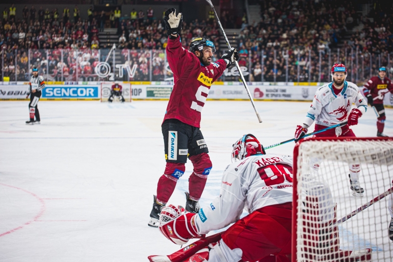 Photo hockey TELH - Tipsport Extraliga Lednho Hokeje - TELH - Tipsport Extraliga Lednho Hokeje - TELH : Le coq rechante