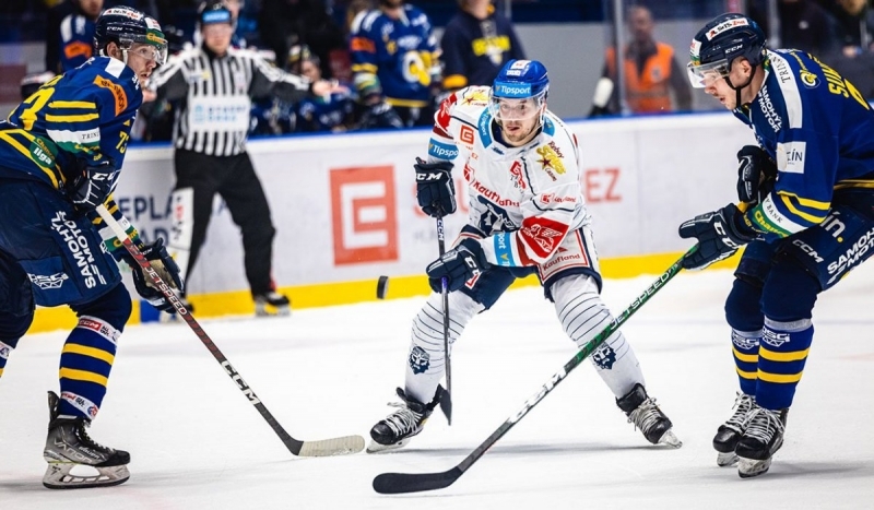 Photo hockey TELH - Tipsport Extraliga Lednho Hokeje - TELH - Tipsport Extraliga Lednho Hokeje - TELH : Les chevaliers frappent en premier