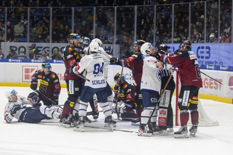 Photo hockey TELH - Tipsport Extraliga Lednho Hokeje - TELH - Tipsport Extraliga Lednho Hokeje - TELH : Les Indiens assurent
