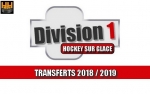 Hockey - Division 1 : TRANSFERTS 2018/2019