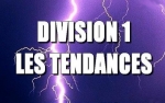 Division 1 - Les tendances de la 1re Journe