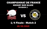 Division 2 : Play Off - 1/4 de Finale - Match 2 : Toulouse-Blagnac vs Roanne