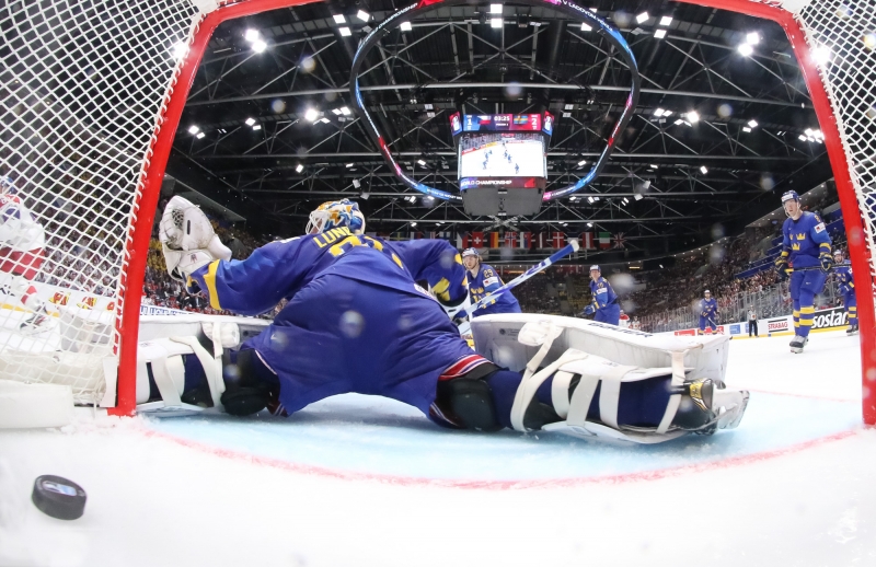 Hockey sur glace : Championnats du monde - : Suisse (SUI) vs République