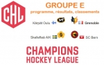 CHL: matchs et classements du groupe de Grenoble aprs la 4e journe
