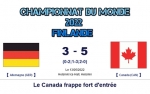  : Allemagne (GER) vs Canada (CAN)
