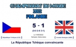  : Rpublique Tchque (CZE) vs Grande Bretagne (GBR)