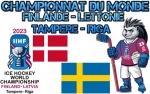  : Danemark (DEN) vs Suède (SWE)